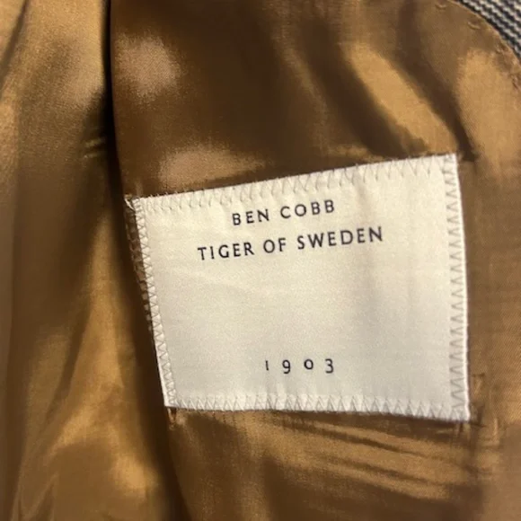 Ben Cob Tiger of Sweden Men'sspecial edition new Blazer 42US